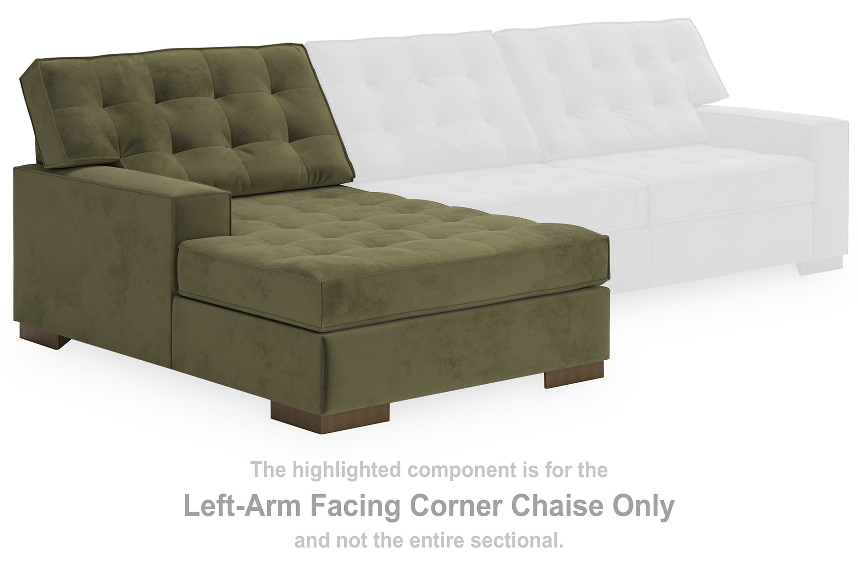 Caspian-Town Sectional with Chaise - Ideal Furniture (Fresno,CA) 