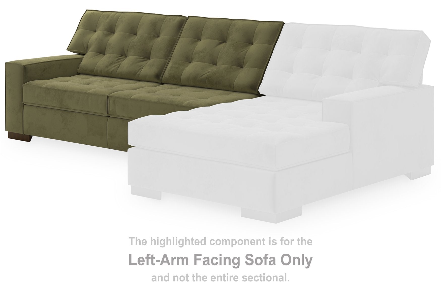 Caspian-Town Sectional with Chaise - Ideal Furniture (Fresno,CA) 