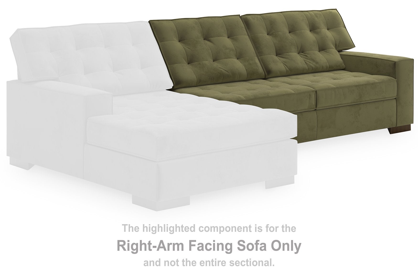 Caspian-Town Sectional with Chaise - Ideal Furniture (Fresno,CA) 