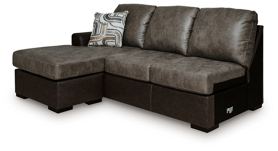 Castille Way Sectional with Chaise - Ideal Furniture (Fresno,CA) 