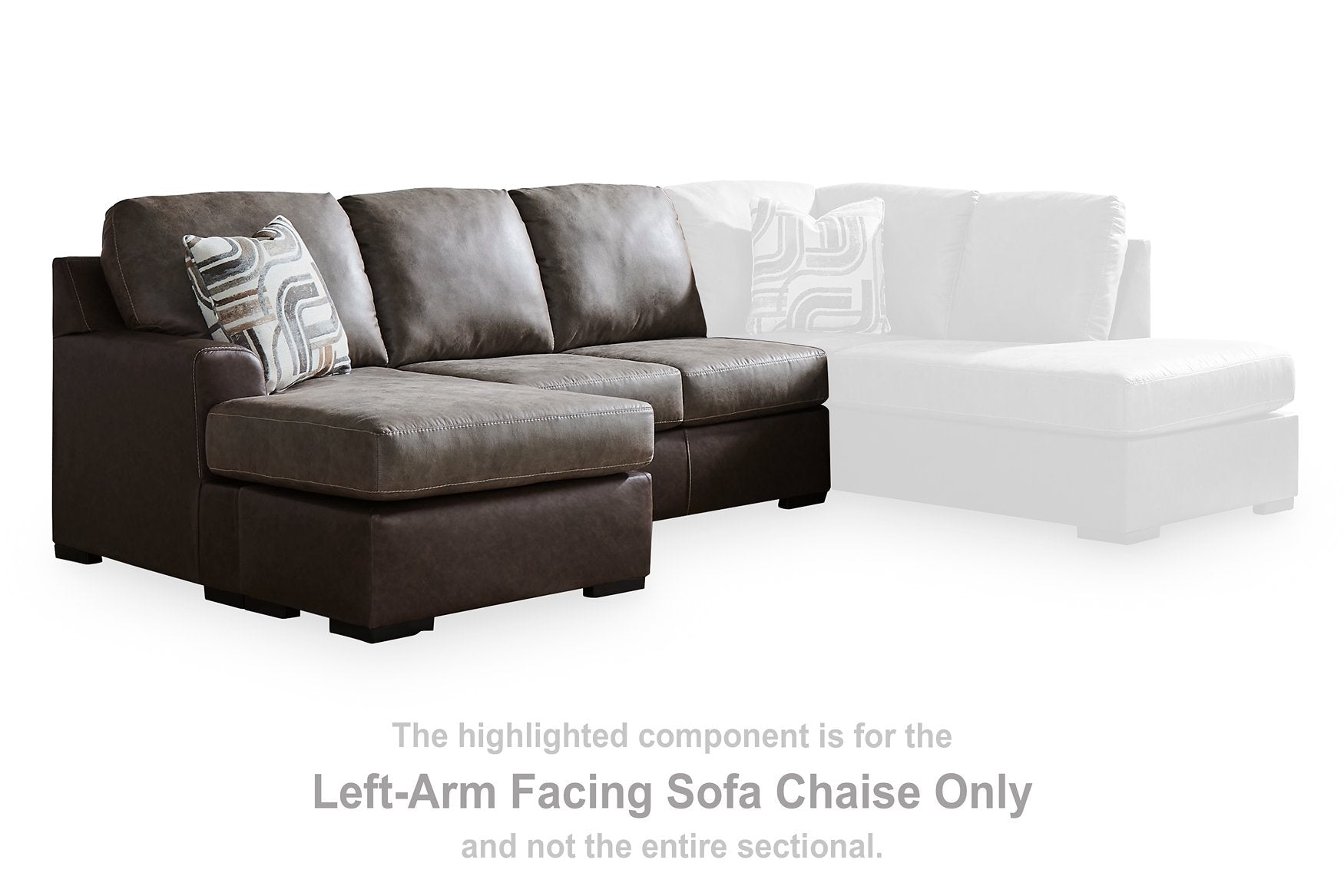 Castille Way Sectional with Chaise - Ideal Furniture (Fresno,CA) 