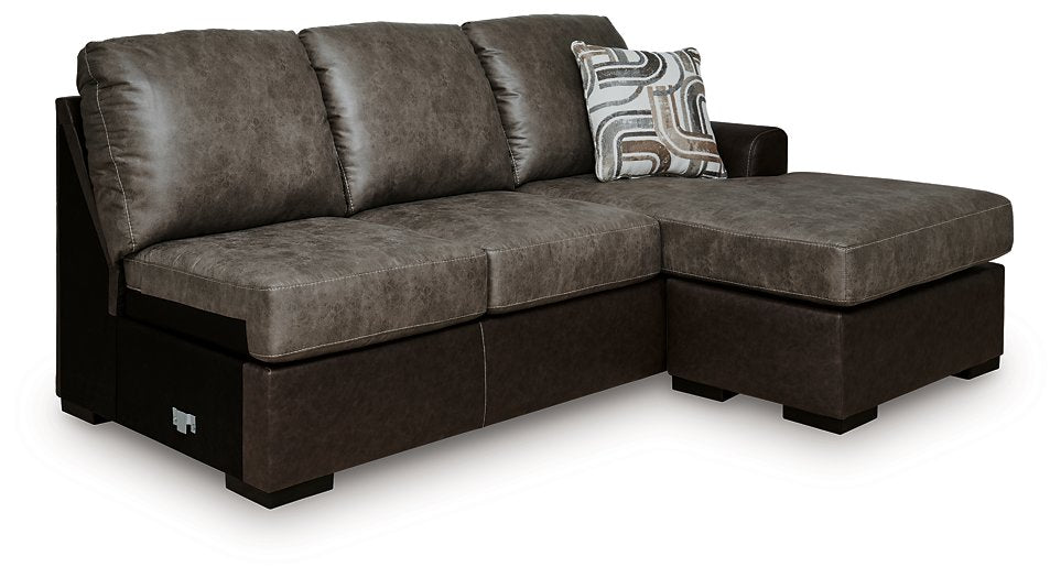 Castille Way Sectional with Chaise - Ideal Furniture (Fresno,CA) 