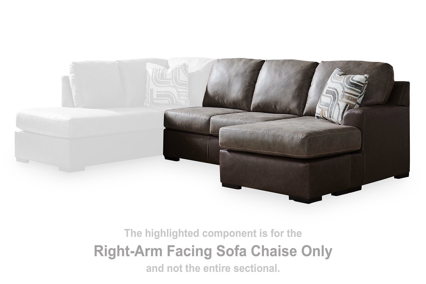 Castille Way Sectional with Chaise - Ideal Furniture (Fresno,CA) 