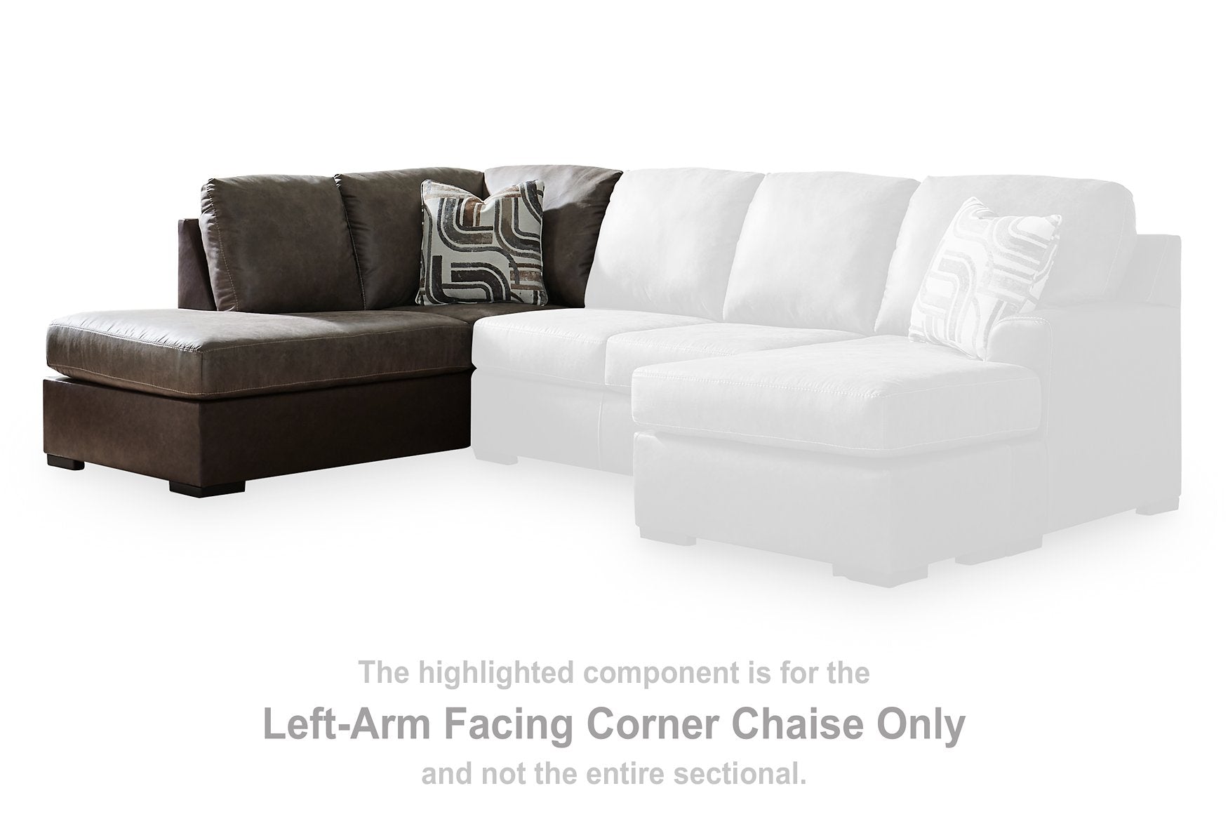 Castille Way Sectional with Chaise - Ideal Furniture (Fresno,CA) 