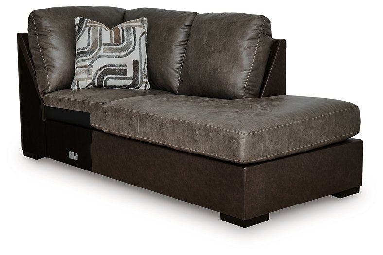 Castille Way Sectional with Chaise - Ideal Furniture (Fresno,CA) 