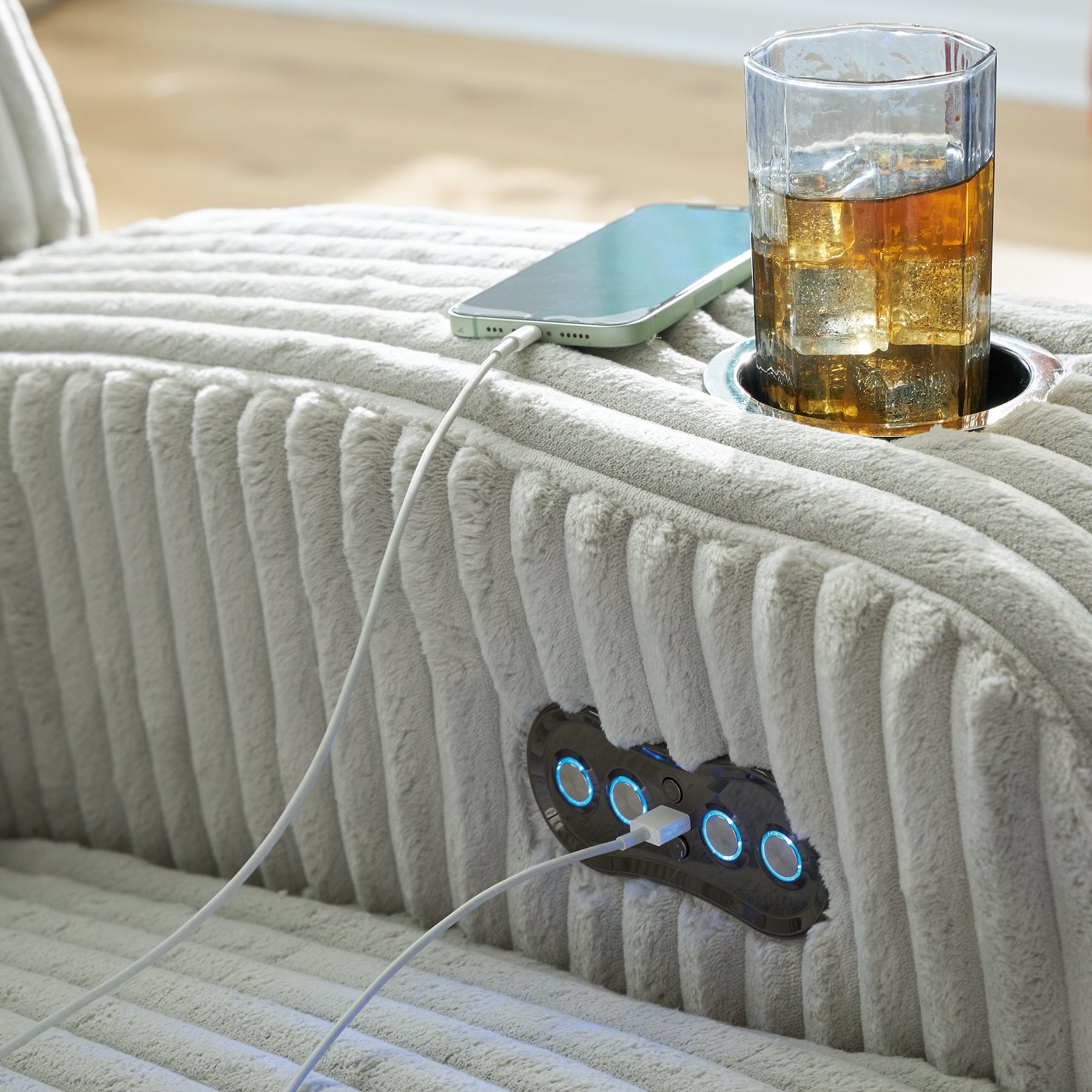 Forest Lake Power Reclining Sofa - Ideal Furniture (Fresno,CA) 