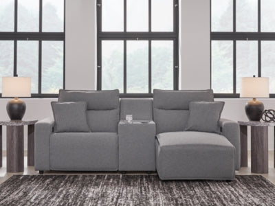 Modmax Power Reclining Sectional with Chaise - Ideal Furniture (Fresno,CA) 