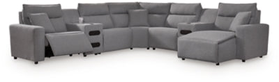 Modmax Power Reclining Sectional with Chaise - Ideal Furniture (Fresno,CA) 