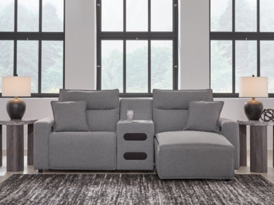 Modmax Power Reclining Sectional with Chaise - Ideal Furniture (Fresno,CA) 