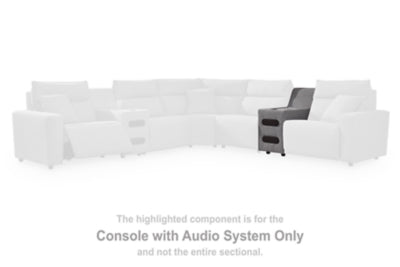 Modmax Reclining Sectional with Audio Console - Ideal Furniture (Fresno,CA) 