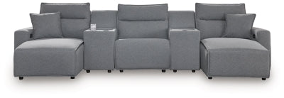 Modmax Power Reclining Sectional with Chaise - Ideal Furniture (Fresno,CA) 