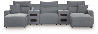 Modmax Power Reclining Sectional with Chaise - Ideal Furniture (Fresno,CA) 