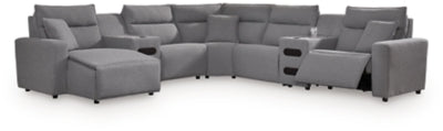 Modmax Power Reclining Sectional with Chaise - Ideal Furniture (Fresno,CA) 