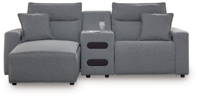 Modmax Power Reclining Sectional with Chaise - Ideal Furniture (Fresno,CA) 