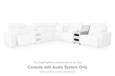 Modmax II Power Reclining Sectional with Audio Consoles - Ideal Furniture (Fresno,CA) 