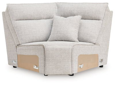 Modmax II Power Reclining Sectional with Audio Consoles - Ideal Furniture (Fresno,CA) 