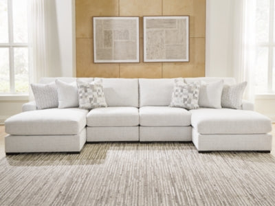 Misty-Lakes Double Chaise Sectional - Ideal Furniture (Fresno,CA) 