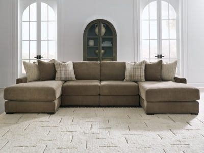 Camellia-Court Double Chaise Sectional - Ideal Furniture (Fresno,CA) 