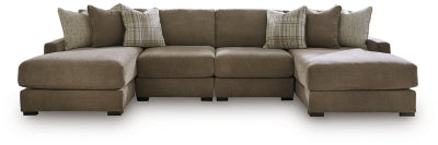 Camellia-Court Double Chaise Sectional - Ideal Furniture (Fresno,CA) 
