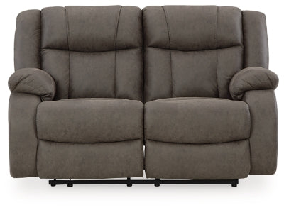 First Base Reclining Loveseat - Ideal Furniture (Fresno,CA) 
