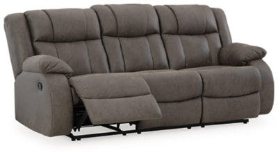 First Base Reclining Sofa - Ideal Furniture (Fresno,CA) 