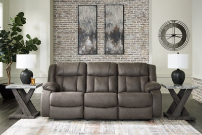 First Base Reclining Sofa - Ideal Furniture (Fresno,CA) 