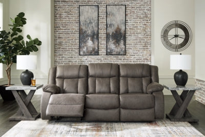 First Base Reclining Sofa - Ideal Furniture (Fresno,CA) 