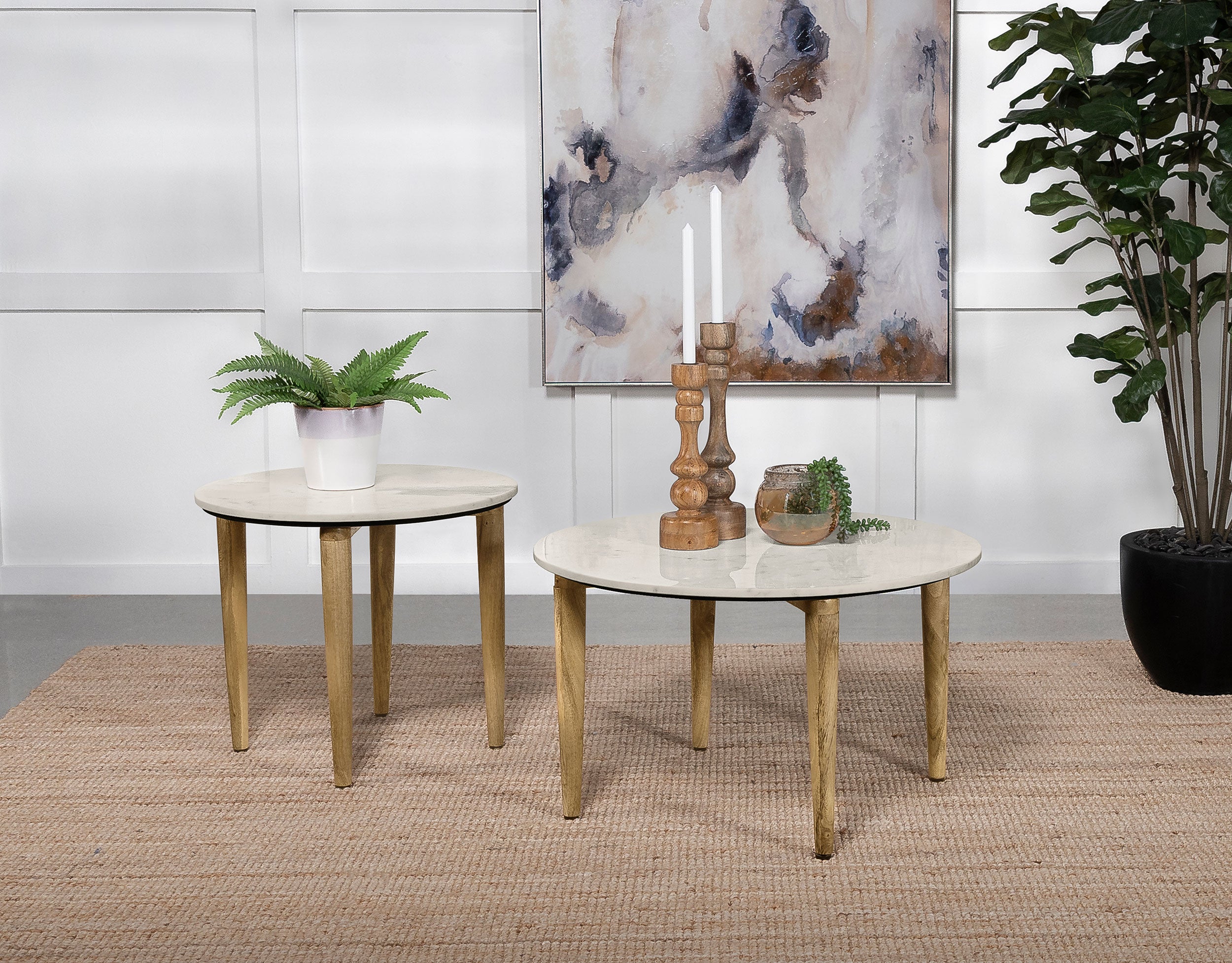 Aldis Coffee Table Sets - Ideal Furniture (Fresno,CA) 
