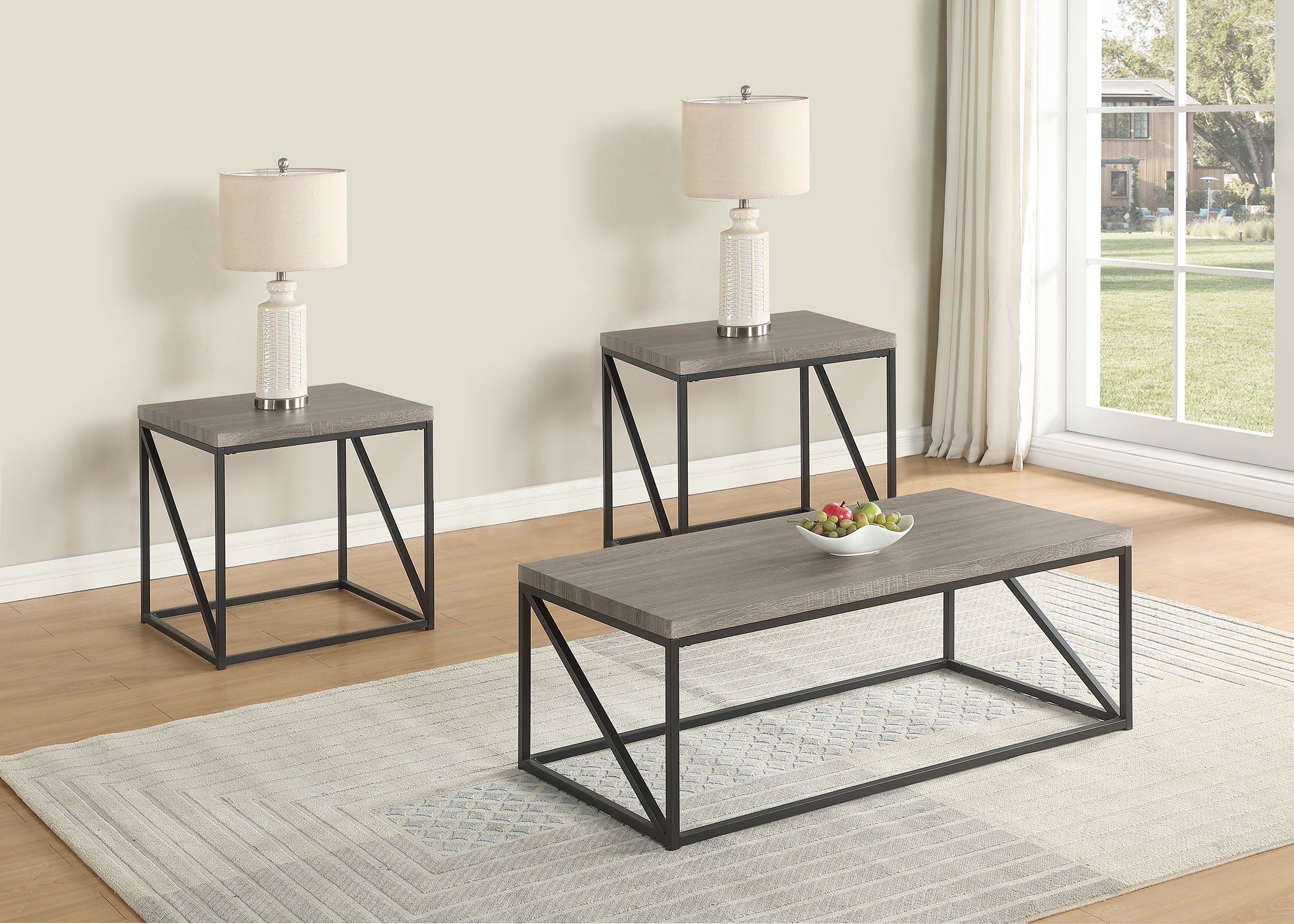 Birdie Coffee Table Sets - Ideal Furniture (Fresno,CA) 