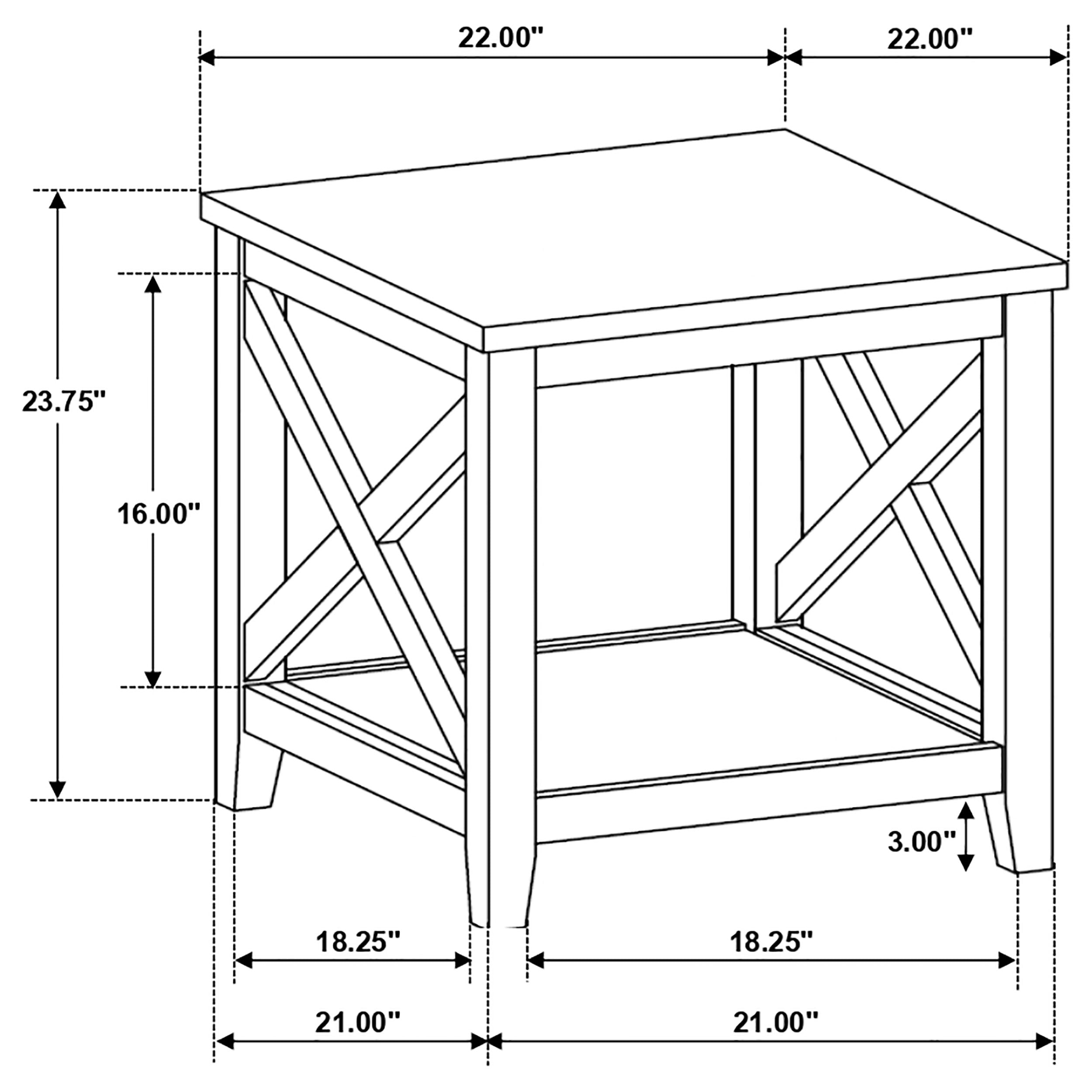 Hollis Coffee Table Sets - Ideal Furniture (Fresno,CA) 