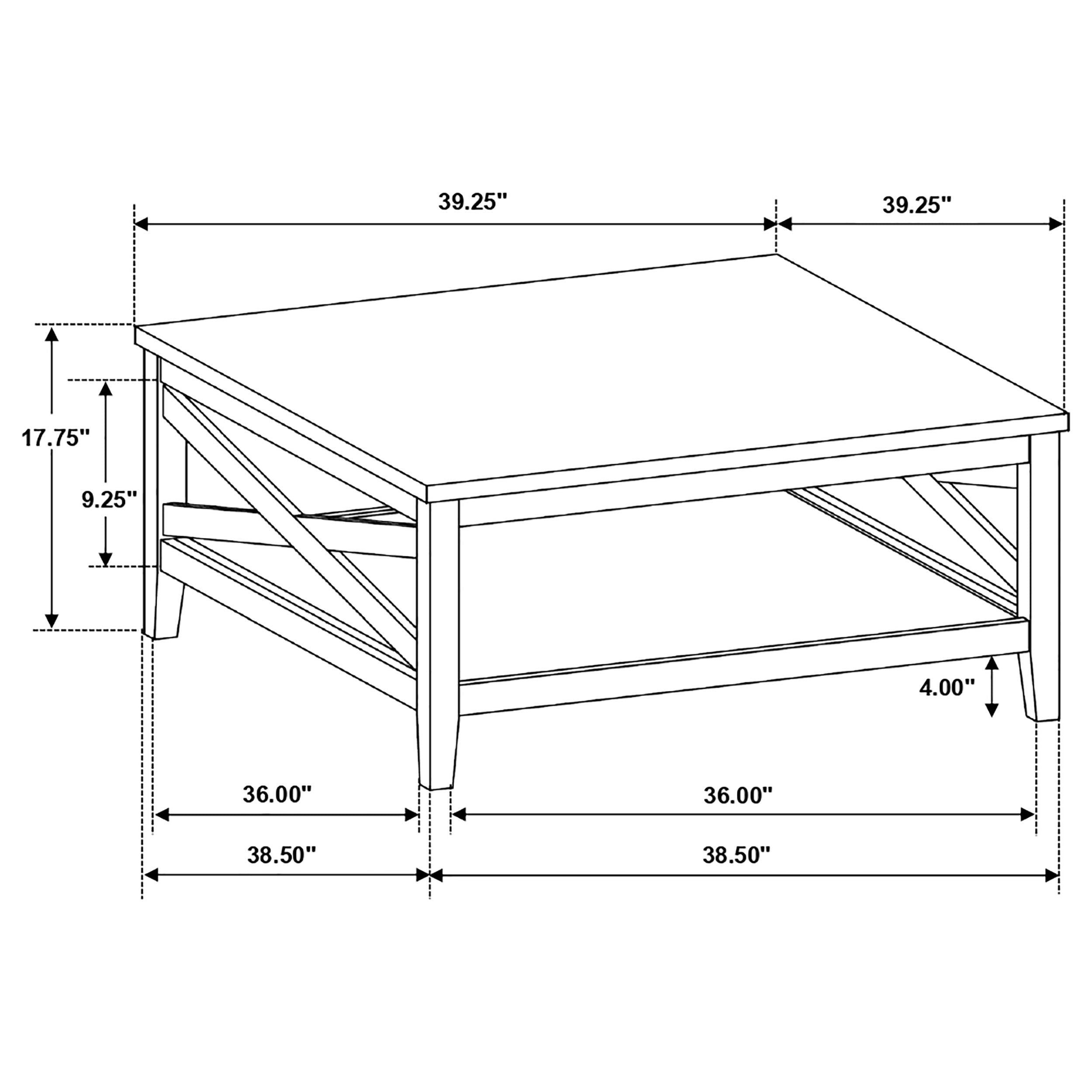 Hollis Coffee Table Sets - Ideal Furniture (Fresno,CA) 