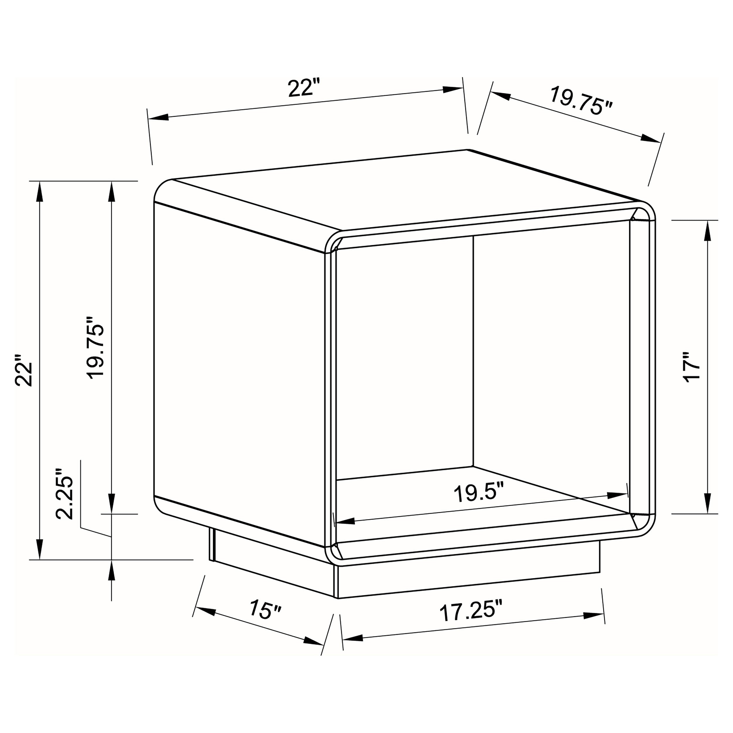 Paseo End & Side Tables