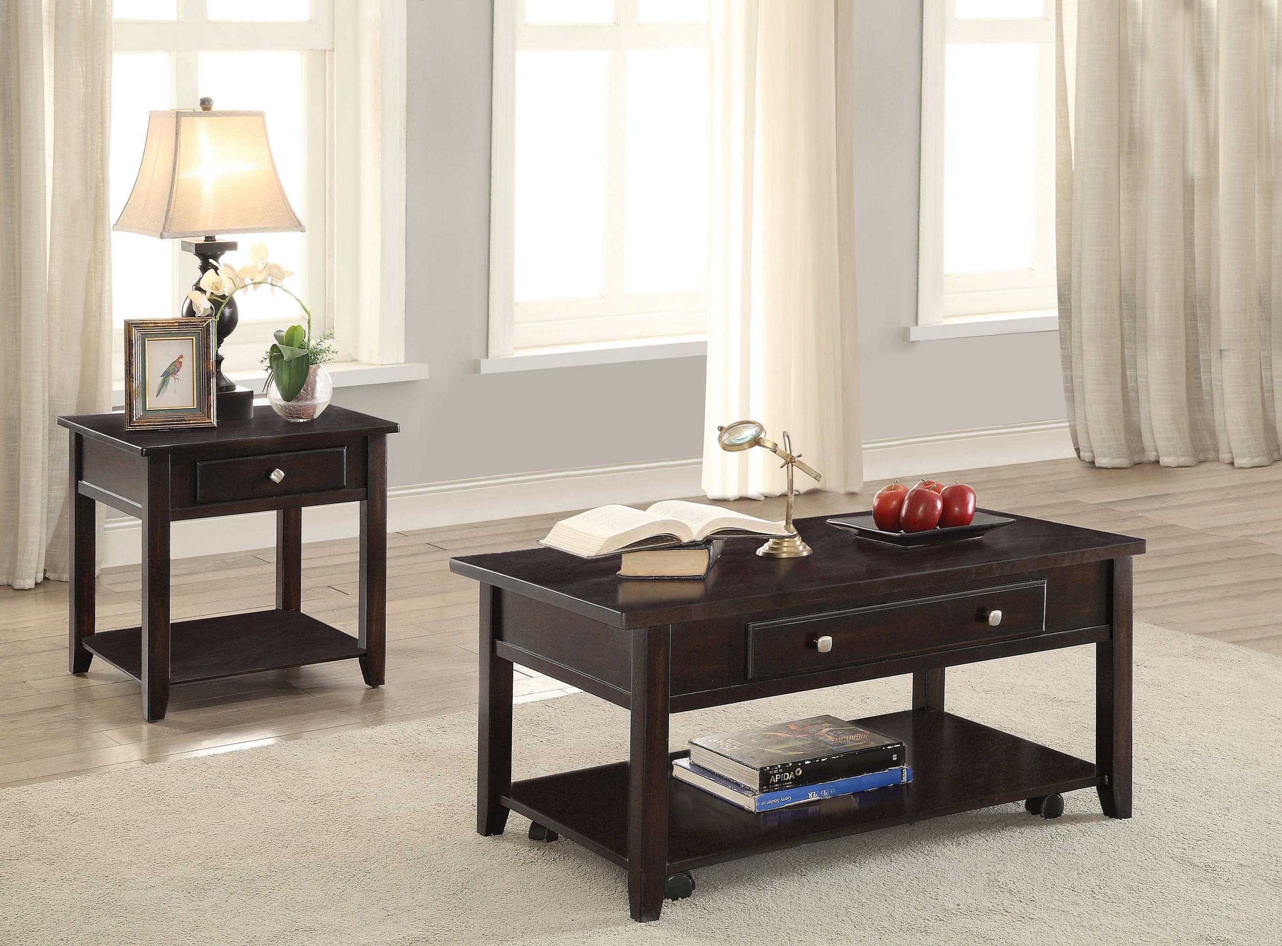Bradford Coffee Table Sets - Ideal Furniture (Fresno,CA) 