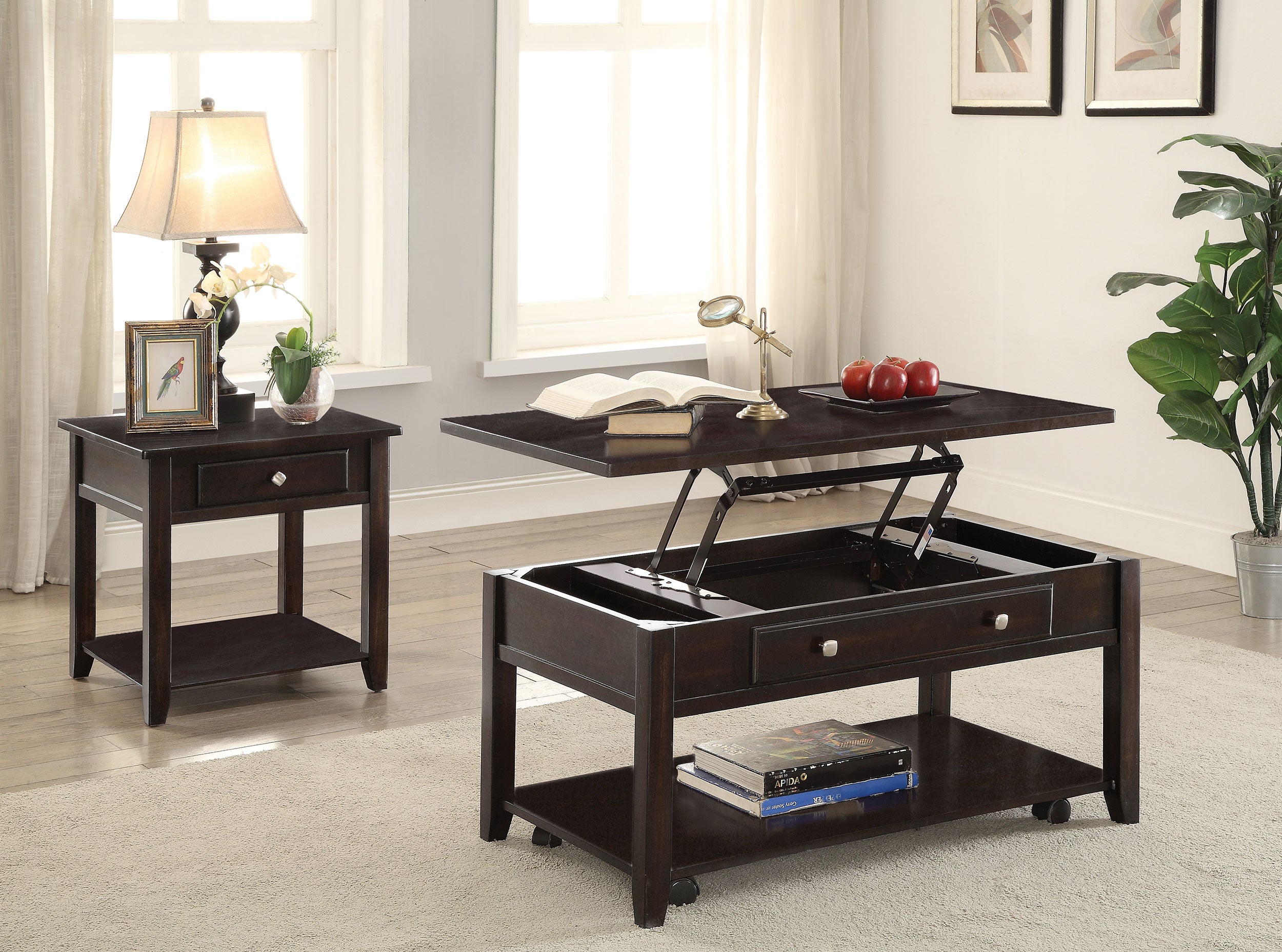 Bradford Coffee Table Sets - Ideal Furniture (Fresno,CA) 