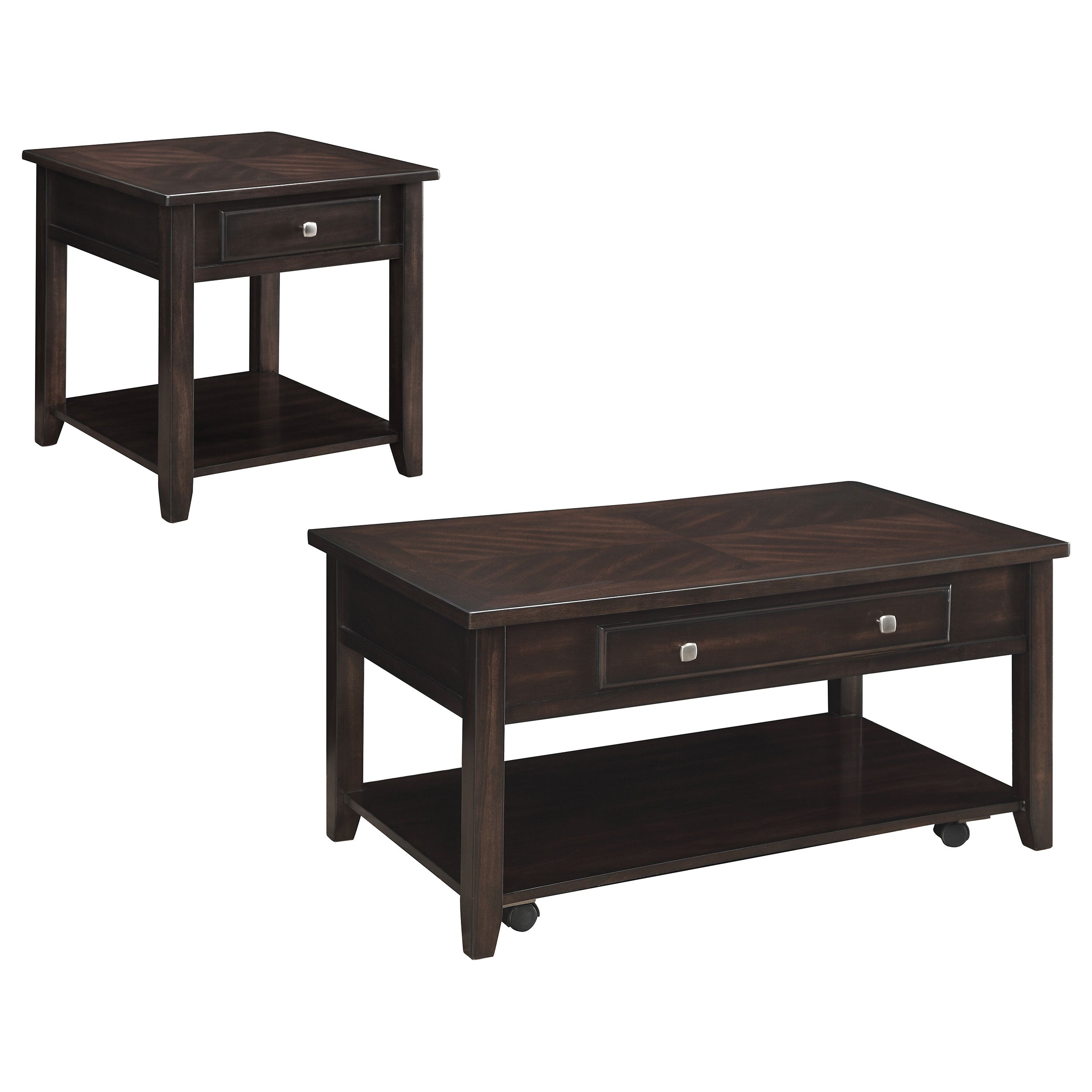 Bradford Coffee Table Sets - Ideal Furniture (Fresno,CA) 