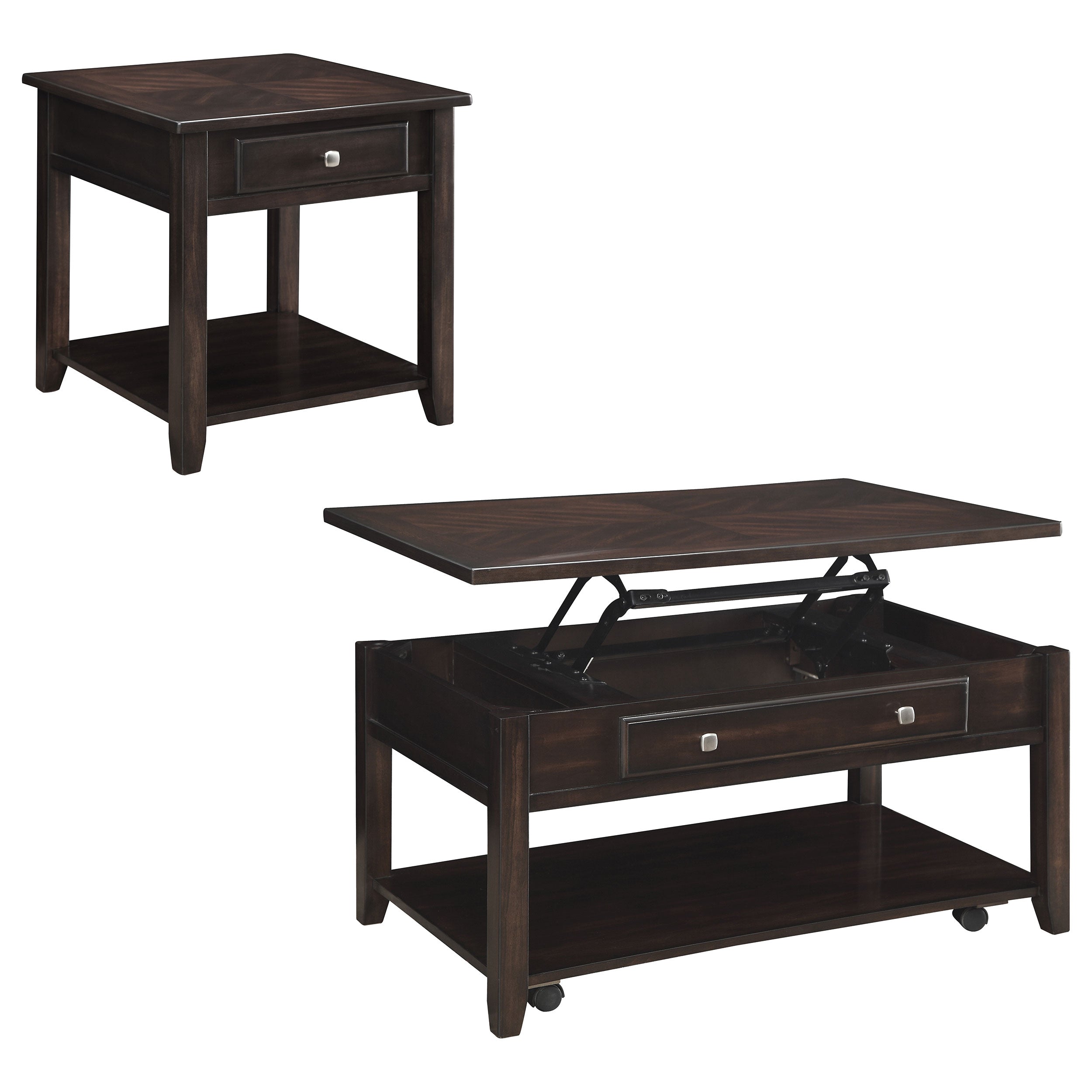 Bradford Coffee Table Sets - Ideal Furniture (Fresno,CA) 