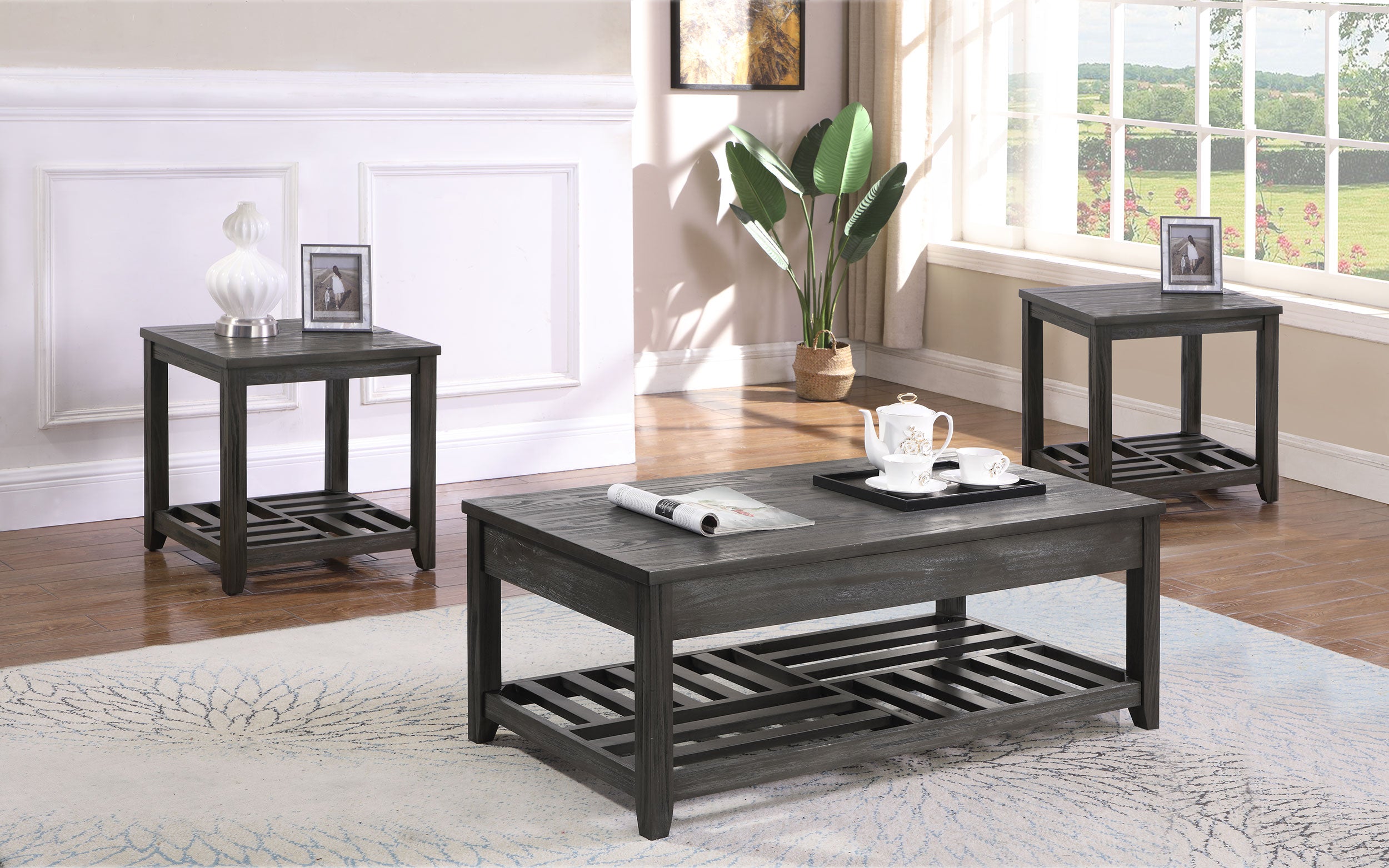 Cliffview Coffee Table Sets - Ideal Furniture (Fresno,CA) 