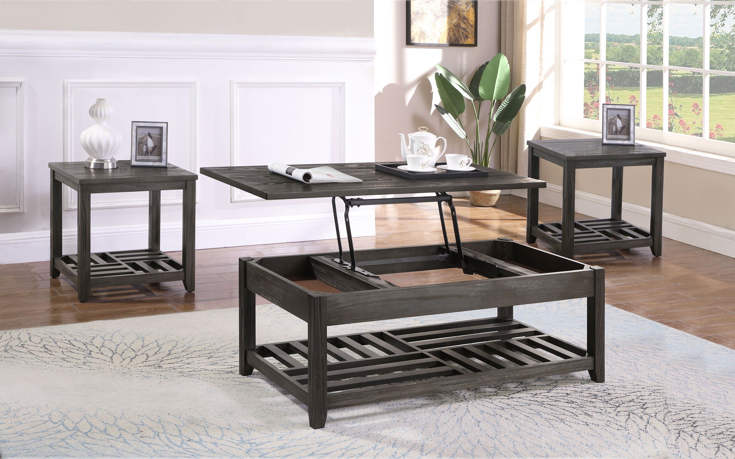 Cliffview Coffee Table Sets - Ideal Furniture (Fresno,CA) 