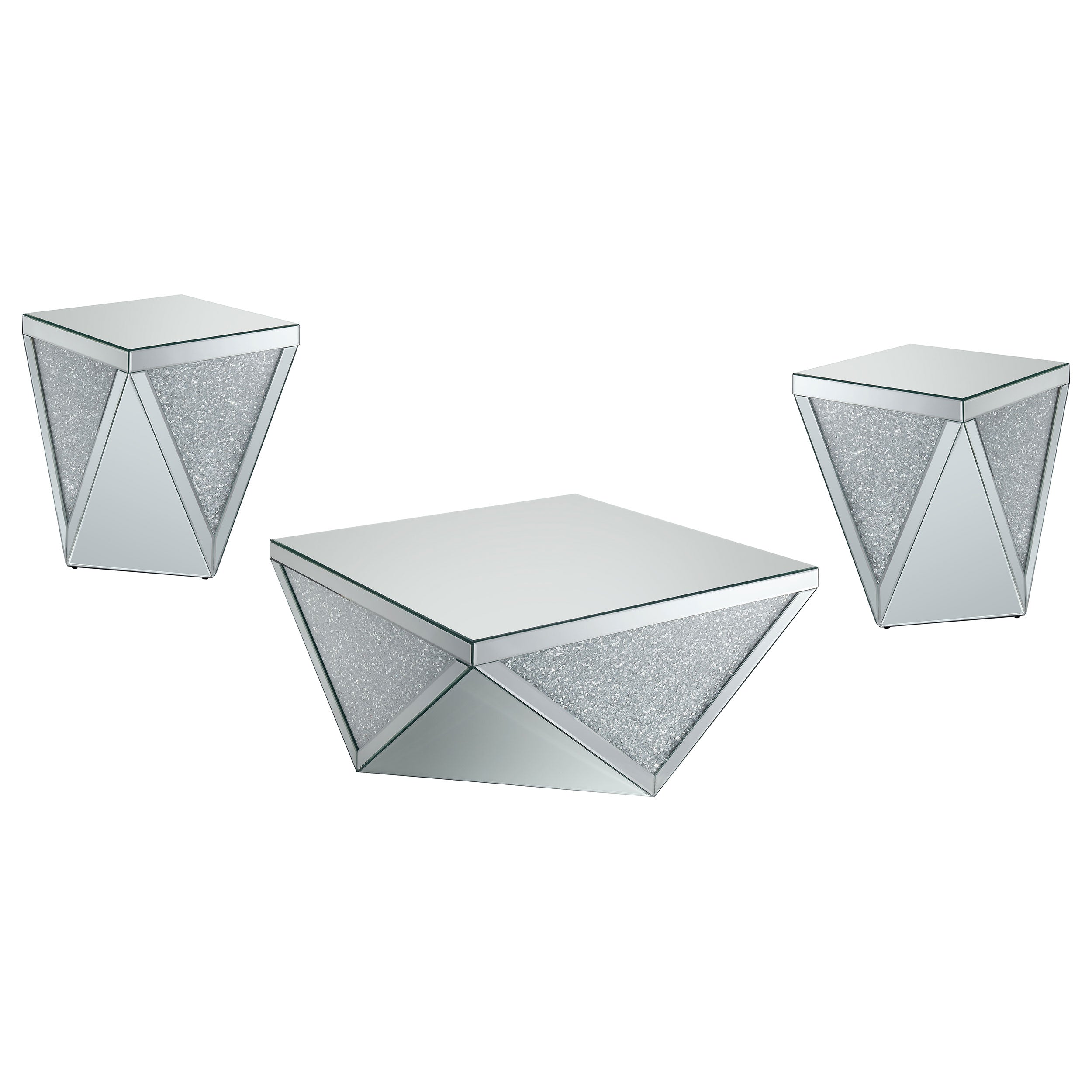 Amore Coffee Table Sets - Ideal Furniture (Fresno,CA) 