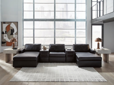 Modmax II Double Chaise Sectional with Audio Consoles - Ideal Furniture (Fresno,CA) 