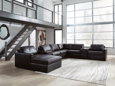 Modmax II Sectional with Chaise and Audio Consoles - Ideal Furniture (Fresno,CA) 
