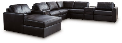 Modmax II Sectional with Chaise and Audio Consoles - Ideal Furniture (Fresno,CA) 