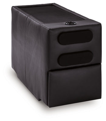 Modmax II Sectional Loveseat with Audio Console - Ideal Furniture (Fresno,CA) 