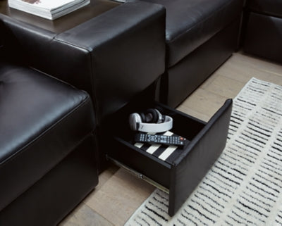 Modmax II Sectional with Chaise and Storage Consoles - Ideal Furniture (Fresno,CA) 