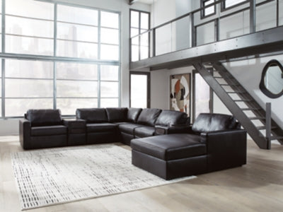Modmax II Sectional with Chaise and Audio Consoles - Ideal Furniture (Fresno,CA) 