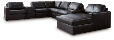 Modmax II Sectional with Chaise and Audio Consoles - Ideal Furniture (Fresno,CA) 
