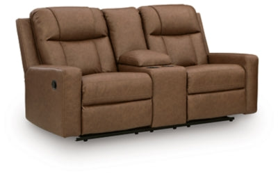 Mackmenville Reclining Loveseat with Console - Ideal Furniture (Fresno,CA) 
