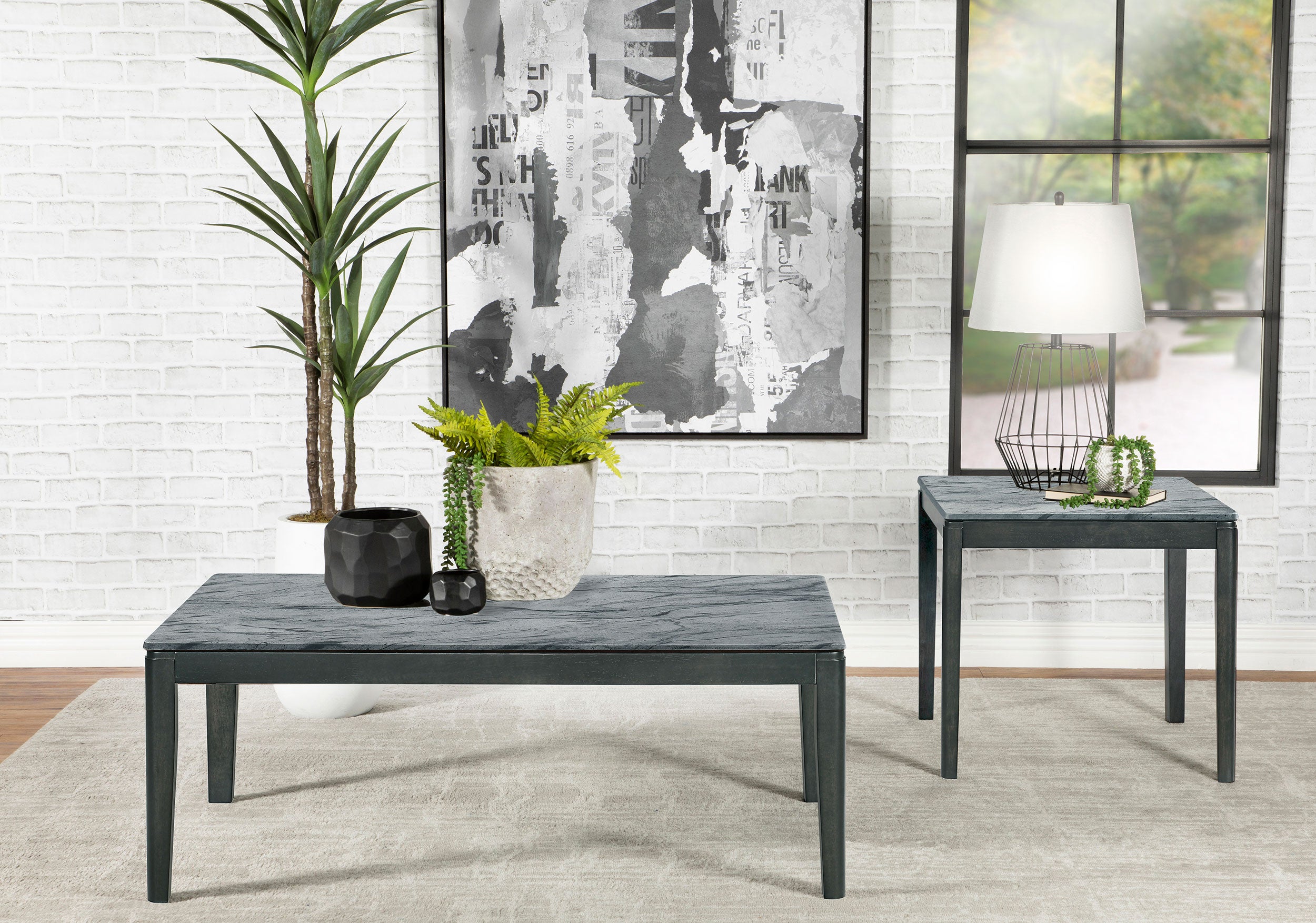 Mozzi Coffee Table Sets - Ideal Furniture (Fresno,CA) 