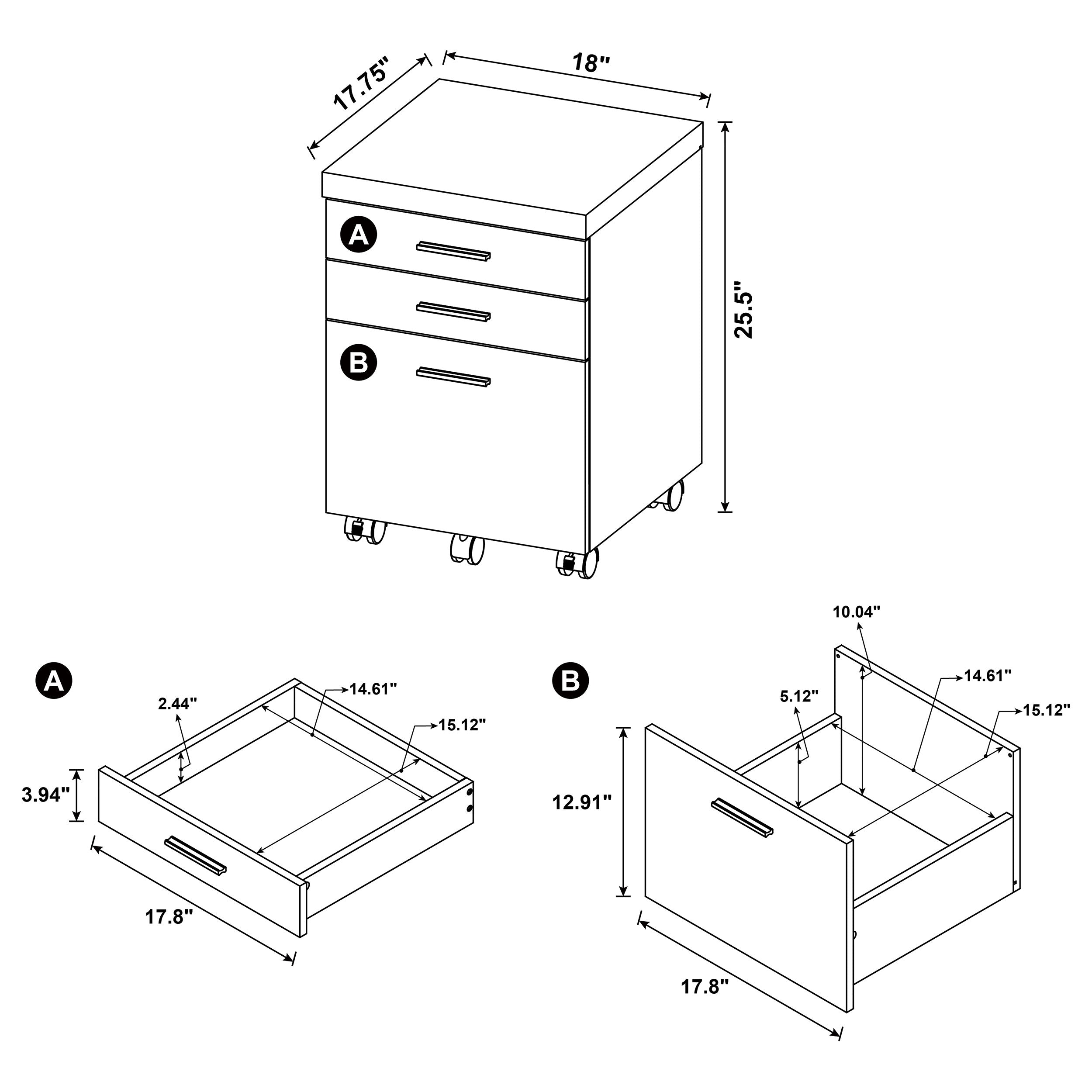 Skylar File Cabinet - Ideal Furniture (Fresno,CA) 
