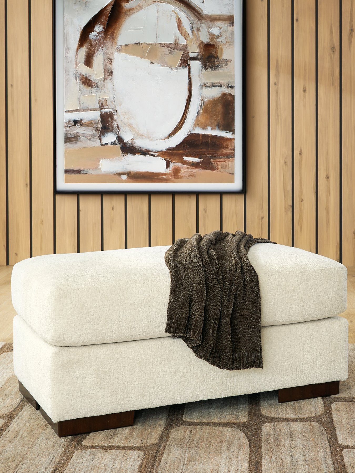 Jayne Park Ottoman - Ideal Furniture (Fresno,CA) 